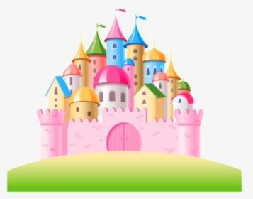 Castle,clip - Disney Princess Castle Png, Transparent Png, Transparent PNG