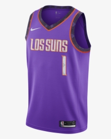 Phoenix Suns City Edition Jersey - Los Suns Devin Booker Jersey, HD Png Download, Transparent PNG