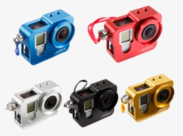 Aluminium Protective Housing For Gopro Hero 3 /4 - Gopro, HD Png Download, Transparent PNG