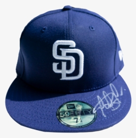 Fernando Tatis Jr Autographed Navy & White Padres Hat - Baseball Cap, HD Png Download, Transparent PNG