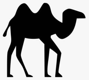 Clip Art Silhouette Dromedary Computer Icons Image - Arabian Camel, HD Png Download, Transparent PNG