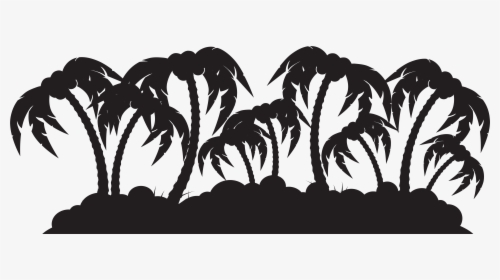 Island Silhouette Png, Transparent Png, Transparent PNG