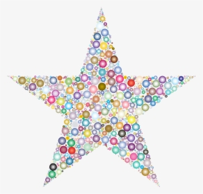 Colorful Circles Star 3 Clip Arts - Portable Network Graphics, HD Png Download, Transparent PNG