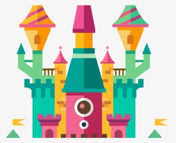 Cartoon Castle Clip Art 101 Clip Art - Fairy Tale Free Vectors, HD Png Download, Transparent PNG