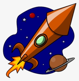 Galactic Starveyors Space Rocket Clipart At Free For - Rocket Ship Clip Art, HD Png Download, Transparent PNG