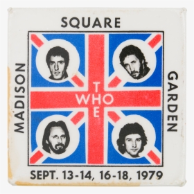 The Who Madison Square Garden Event Button Museum - Emblem, HD Png Download, Transparent PNG