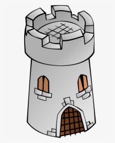 Castle, Tower, Fortress, Castle, Old - Tower Clip Art, HD Png Download, Transparent PNG