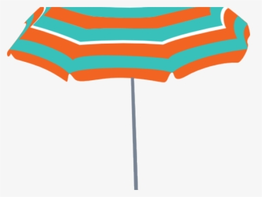Transparent Beach Umbrella And Chair Png - Free Clipart Beach Umbrella, Png Download, Transparent PNG