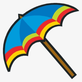 Beach Umbrella Clipart, HD Png Download, Transparent PNG