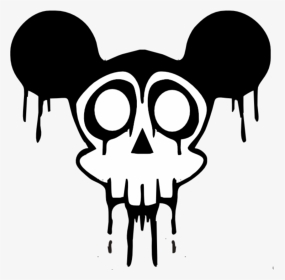 Transparent Creepy Hand Clipart - Skull Mickey, HD Png Download, Transparent PNG