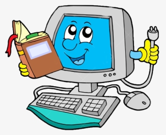 Laptop Computer Clip Art - Cartoon Images Of Computer, HD Png Download, Transparent PNG