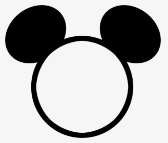 Mickey Mouse Head Outline Png - Frame Mickey Mouse Png, Transparent Png, Transparent PNG