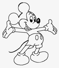 Tweety Drawing Mickey Mouse Huge Freebie Download - Mickey Mouse Cartoon  Drawings, HD Png Download , Transparent Png Image - PNGitem