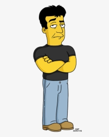 Simon Cowell On The Simpsons, HD Png Download, Transparent PNG