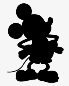 Shadows Clipart Mickey Mouse - Mickey Mouse Silhouette Clipart Png, Transparent Png, Transparent PNG