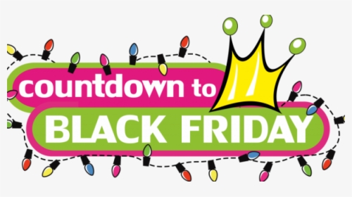 Amazon Countdown To Black Friday Deals - Black Friday Shopping Clip Art, HD Png Download, Transparent PNG