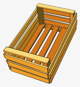 Container, Crate, Apple, Wood, Adobe, Adobe Photoshop - Crate Clipart, HD Png Download, Transparent PNG