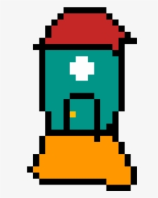 Space Ship Ken X - Thinking Emoji Pixel Art, HD Png Download, Transparent PNG