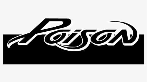 Poison Logo Black And White - Poison Logos, HD Png Download, Transparent PNG