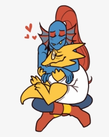 Undertale Undyne And Alphas, HD Png Download, Transparent PNG