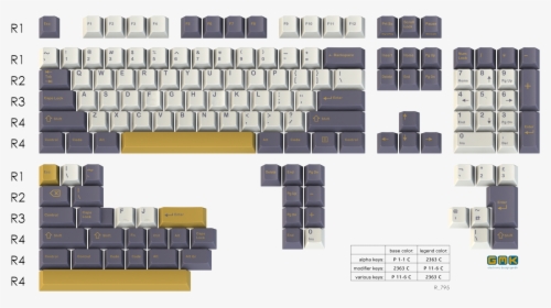 Gmk Hyperfuse Origins Keycaps, HD Png Download, Transparent PNG
