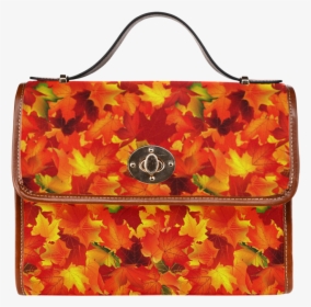 A Pile Of Leaves Waterproof Canvas Bag/all Over Print - Handbag, HD Png Download, Transparent PNG