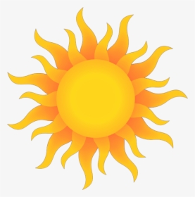 Sol Sun Calor Heat Rayos Rays Astro Star Estrella - Clip Art Transparent Background Sun, HD Png Download, Transparent PNG