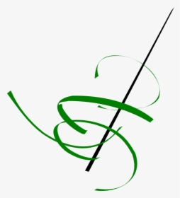 Green Swirls Clip Art, HD Png Download, Transparent PNG