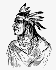 American Indians Png Image - Native American Drawing Png, Transparent Png, Transparent PNG