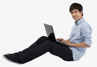 Person Sitting On Floor Png - Students Stock Image Png, Transparent Png, Transparent PNG