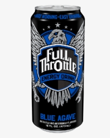 Full Throttle Blue Agave Energy Drink 16 Oz Cans - Full Throttle Blue Agave, HD Png Download, Transparent PNG