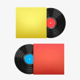 Vinyl Disc And Cover, HD Png Download, Transparent PNG