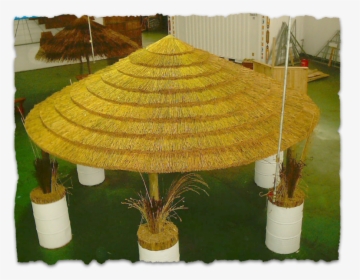 African Reed Thatch Gazebo - Roof, HD Png Download, Transparent PNG