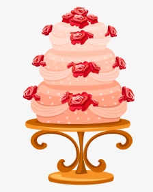 Cake Clipartsweets Clipartpoetry Happyclipart - Happy Birthday Cake Aunty, HD Png Download, Transparent PNG
