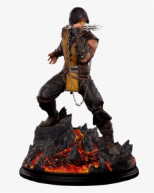 Mortal Kombat 11 Scorpion Statue, HD Png Download, Transparent PNG