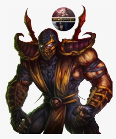 Mortal Kombat X Scorpion Mortal Kombat - Mk Scorpion Fan Art, HD Png Download, Transparent PNG