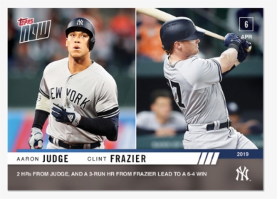 Aaron Judge And Clint Frazier - New York Yankees, HD Png Download, Transparent PNG