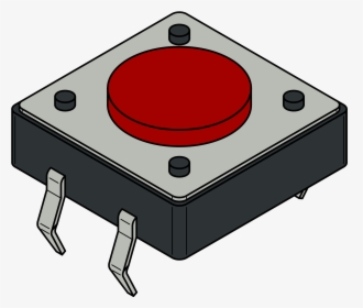 Push To On Switch - Push Button Switch Png, Transparent Png, Transparent PNG