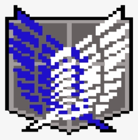 Wings Of Freedom - Pixel Attack On Titan, HD Png Download, Transparent PNG