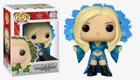 Charlotte Flair In Blue Outfit Pop Vinyl Figure, HD Png Download, Transparent PNG