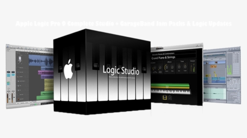 Apple Logic Pro 9 Complete Studio Garageband Jam Packs - Logic Studio, HD Png Download, Transparent PNG