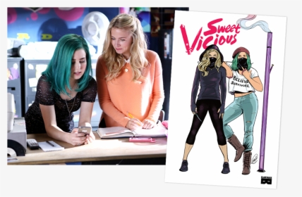 Canceled Too Soon Sweetvicious Will Now Become The - Sweet Vicious, HD Png Download, Transparent PNG