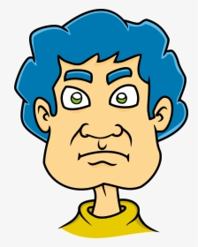 Blue Haired Person Clipart, HD Png Download, Transparent PNG