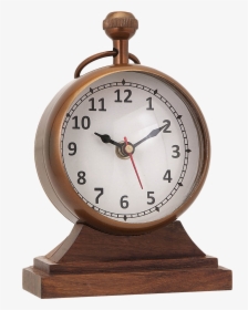 Wooden Alarm Clock Png Image - Table Clocks Png, Transparent Png, Transparent PNG