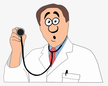 Doctor, Caricature, Cartoon Character, Check, Impressed - Fake Medical Practitioners, HD Png Download, Transparent PNG
