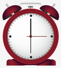 Alarm Clock Png - Red Watch Vektorel Png, Transparent Png, Transparent PNG