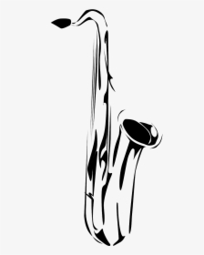 Saxophone Tattoo, HD Png Download, Transparent PNG