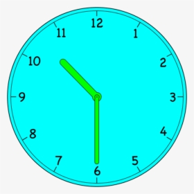 6 Analog Clock Clipart - Clock Clip Art, HD Png Download, Transparent PNG
