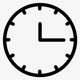 Analog Clock Vector - White Clock Vector Png, Transparent Png, Transparent PNG
