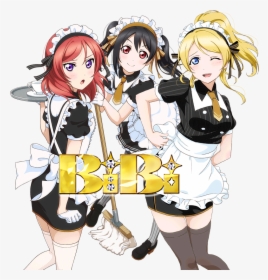Bibi, Muse, And Love Live Image - Love Live Eli Cosplay, HD Png Download, Transparent PNG